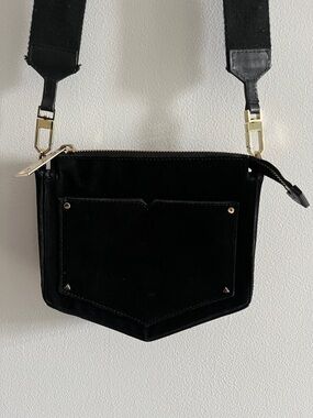 EDDIE BORGO black velvet crossbody purse